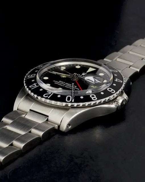 Great Imitation Rolex Gmt-master 1675 Caliber 1570 Automatic Movement 40mm Steel Case Mens/unisex Watch - Image 6