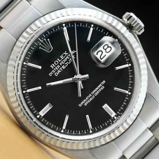 Lovely Imitation Rolex Datejust 1601 Caliber 1570 Automatic Movement 36mm Steel Case Mens/unisex Watch