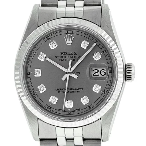 Great Fake Rolex Datejust 16014 Caliber 3035 Automatic Movement 36mm Steel Case Mens/unisex Watch