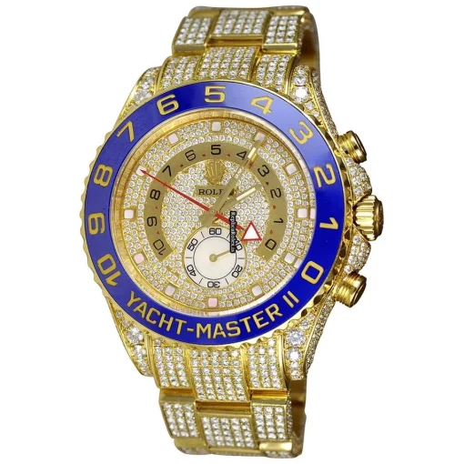 Recommend Fake Rolex Yacht-master II 116688 Caliber 4161 Automatic Movement 44mm Yellow Gold Case Mens/unisex Watch