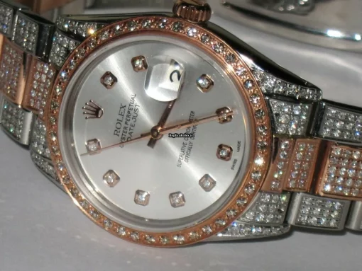 Fabulous Replica Rolex Datejust Self Winding Automatic 36mm Gold/steel Case Mens/unisex Watch