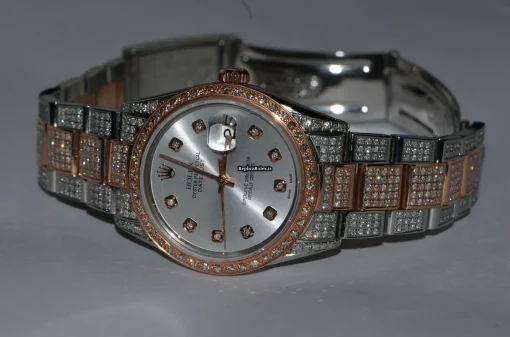 Fabulous Replica Rolex Datejust Self Winding Automatic 36mm Gold/steel Case Mens/unisex Watch - Image 5