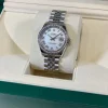 Exquisite Copy Rolex Lady-datejust 178384 Caliber 2235 Automatic Movement 31mm Steel Case Womens Watch