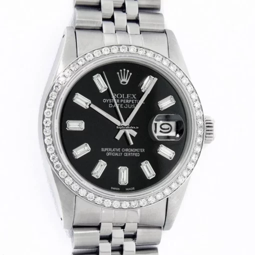 Popular Replica Rolex Datejust 16030 Caliber 3035 Automatic Movement 36mm Steel Case Mens/unisex Watch