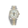 Wonderful Fake Rolex Datejust 126283rbr Caliber 3235 Automatic Movement 36mm Gold/steel Case Mens/unisex Watch
