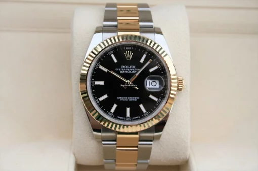 Incredible Fake Rolex Datejust 126333 Caliber 3235 Automatic Movement 41mm Gold/steel Case Mens/unisex Watch