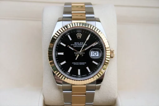 Incredible Fake Rolex Datejust 126333 Caliber 3235 Automatic Movement 41mm Gold/steel Case Mens/unisex Watch - Image 6