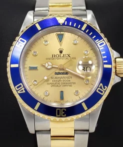 Lovely Replica Rolex Submariner Date 16613 Automatic Movement 40mm Steel Case Watch