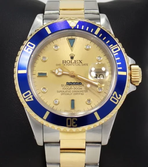 Lovely Replica Rolex Submariner Date 16613 Automatic Movement 40mm Steel Case Watch - Image 3