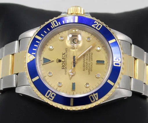 Lovely Replica Rolex Submariner Date 16613 Automatic Movement 40mm Steel Case Watch - Image 6