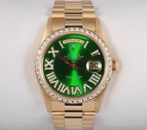 Ideal Fake Rolex Day-date 36 18238 Automatic Movement 36mm Yellow Gold Case Mens/unisex Watch - Image 3
