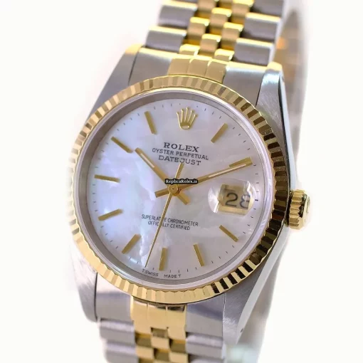 Good Replica Rolex Datejust 16233 Caliber 3135 Automatic Movement 36mm Gold/steel Case Mens/unisex Watch
