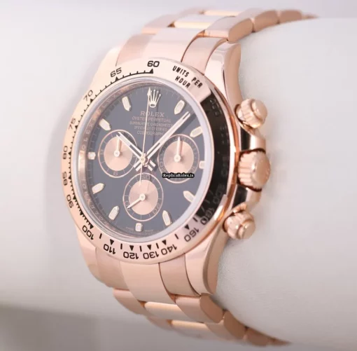 Mind-boggling Fake Rolex Daytona 116505 Automatic Movement 40mm Rose Gold Case Mens/unisex Watch - Image 3