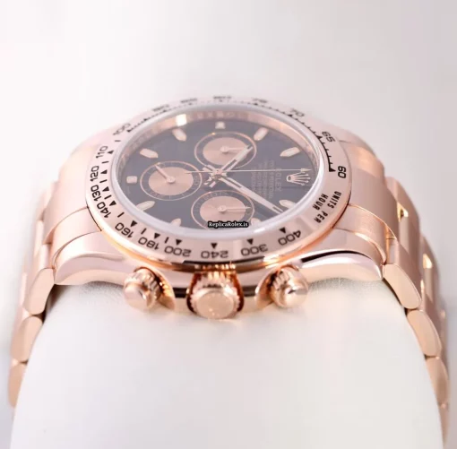 Mind-boggling Fake Rolex Daytona 116505 Automatic Movement 40mm Rose Gold Case Mens/unisex Watch - Image 5