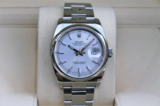 Attractive Replica Rolex Datejust 116200 Automatic Movement 36mm Steel Case Mens/unisex Watch - Image 6