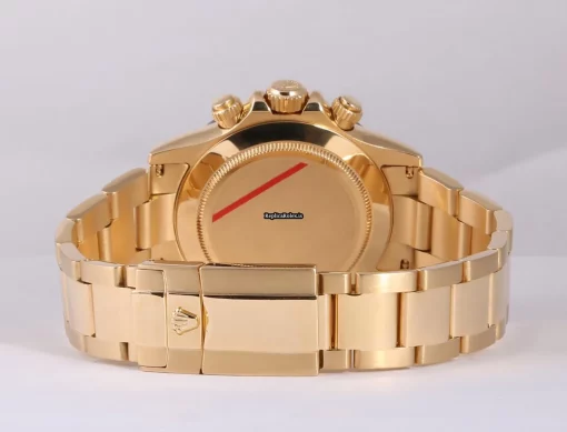 Amazing Replica Rolex Daytona 116528 Automatic Movement 40mm Yellow Gold Case Mens/unisex Watch - Image 4