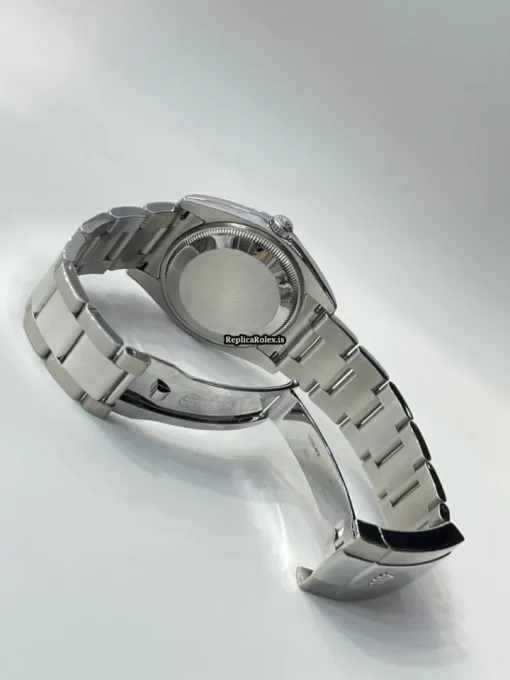 Recommend Replica Rolex Oyster Perpetual Date 115200 Caliber 3135 Automatic Movement 34mm Steel Case Mens/unisex Watch - Image 4