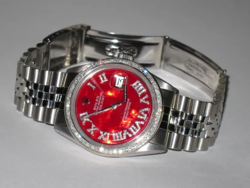 Popular Fakes Rolex Datejust Self Winding Automatic 36mm Steel Case Womens Watch - Image 4