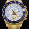 Incredible Copy Rolex Yacht-master II 116688 Automatic Movement 44mm Yellow Gold Case Watch