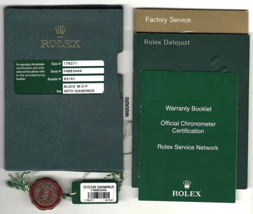 Quality Replica Rolex Lady-datejust 178271 Automatic Movement 31mm Steel Case Womens Watch - Image 5