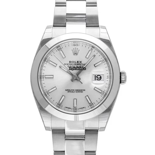 Fantastic Replicas Rolex Datejust 126300 Automatic Movement 41mm Steel Case Mens/unisex Watch - Image 2