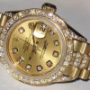 Excellent Fake Rolex Datejust Automatic Automatic Movement 26mm Yellow Gold Case Womens Watch