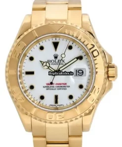 Top Replica Rolex Yacht-master 16628 Automatic Movement 40mm Yellow Gold Case Watch
