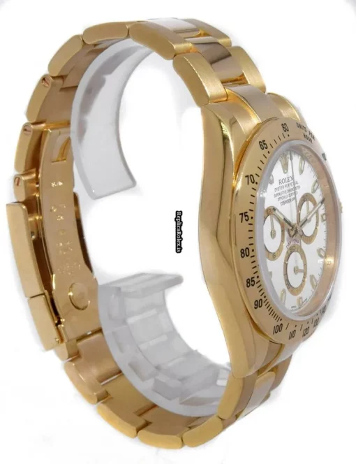 Nice Fake Rolex Daytona 116528 Automatic Movement 40mm Yellow Gold Case Mens/unisex Watch - Image 6
