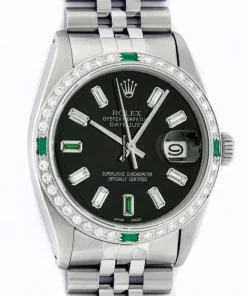 Ideal Replica Rolex Datejust 16030 Caliber 3035 Automatic Movement 36mm Steel Case Mens/unisex Watch