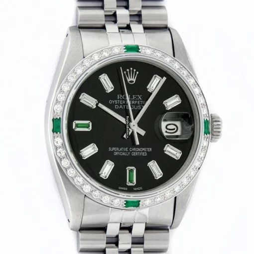 Ideal Replica Rolex Datejust 16030 Caliber 3035 Automatic Movement 36mm Steel Case Mens/unisex Watch