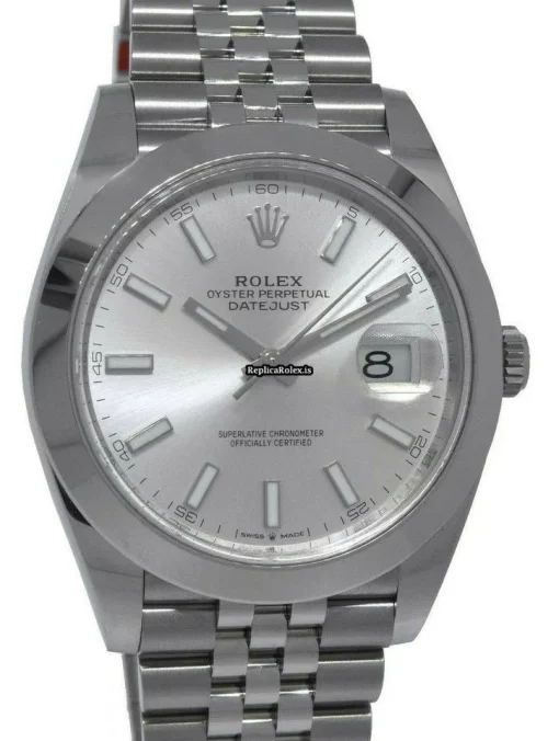 Luxury Replica Rolex Datejust 126300 Automatic Movement 41mm Steel Case Watch