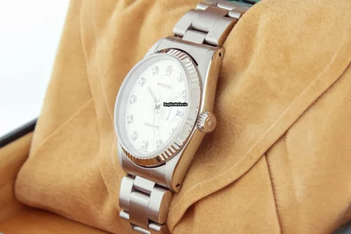 Recommend Replica Rolex Datejust 16234 Caliber 3135 Automatic Movement 36mm Steel Case Mens/unisex Watch - Image 10