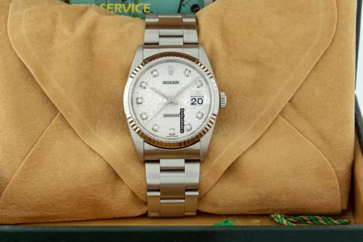 Recommend Replica Rolex Datejust 16234 Caliber 3135 Automatic Movement 36mm Steel Case Mens/unisex Watch - Image 6
