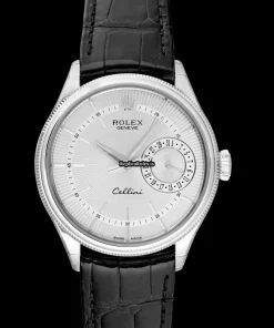 Nice Fake Rolex Cellini Date 50519 Automatic Movement 39mm White Gold Case Mens/unisex Watch