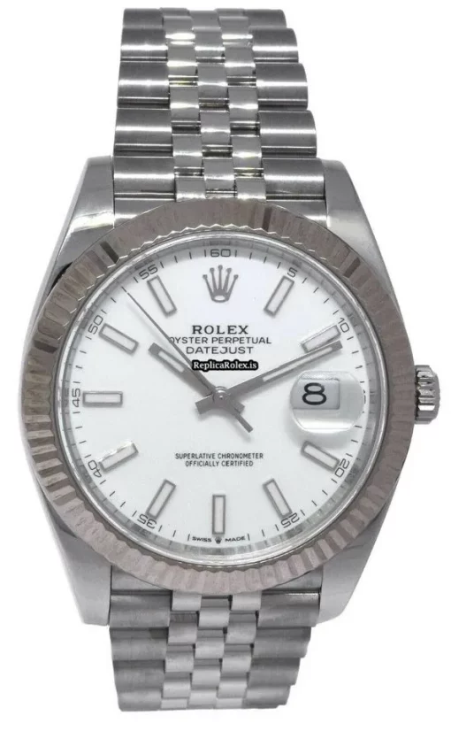 Great Replica Rolex Datejust 126334 Automatic Movement 41mm Steel Case Mens/unisex Watch - Image 2
