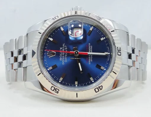 Incredible Fake Rolex Datejust Turn-o-graph 116264 Automatic Movement 36mm Steel Case Watch - Image 10