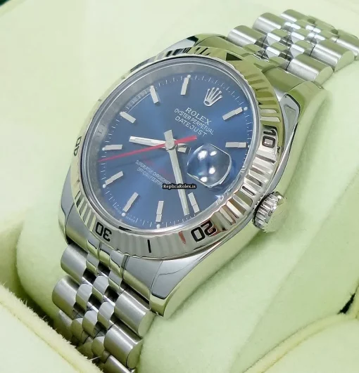 Incredible Fake Rolex Datejust Turn-o-graph 116264 Automatic Movement 36mm Steel Case Watch - Image 2