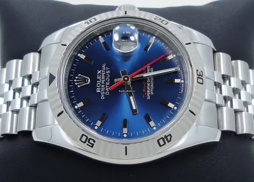 Incredible Fake Rolex Datejust Turn-o-graph 116264 Automatic Movement 36mm Steel Case Watch - Image 7