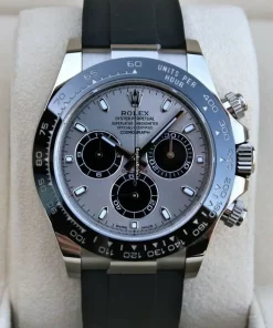 Nice Replica Rolex Daytona 116519ln Caliber 4130 Automatic Movement 40mm White Gold Case Mens/unisex Watch