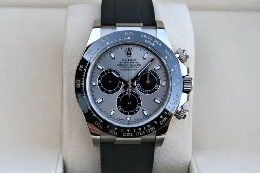 Nice Replica Rolex Daytona 116519ln Caliber 4130 Automatic Movement 40mm White Gold Case Mens/unisex Watch