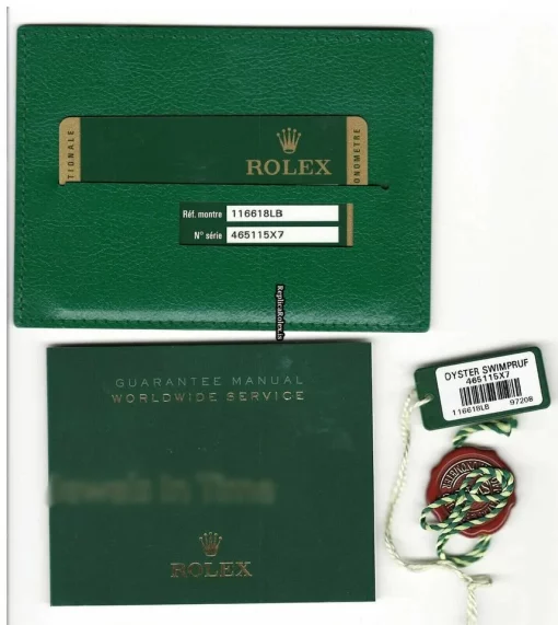 High-end Replica Rolex Submariner Date 116618lb Automatic Movement 40mm Yellow Gold Case Watch - Image 3