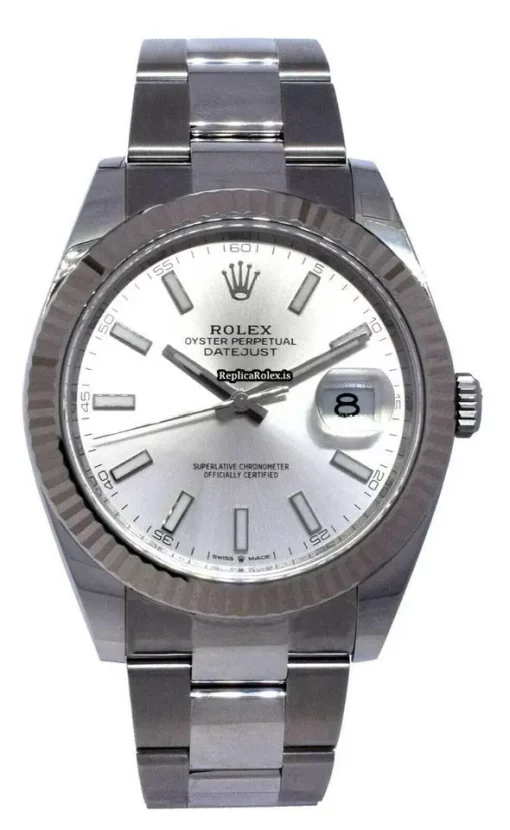 Superb Replica Rolex Datejust 126334 41mm Steel Case Watch - Image 2