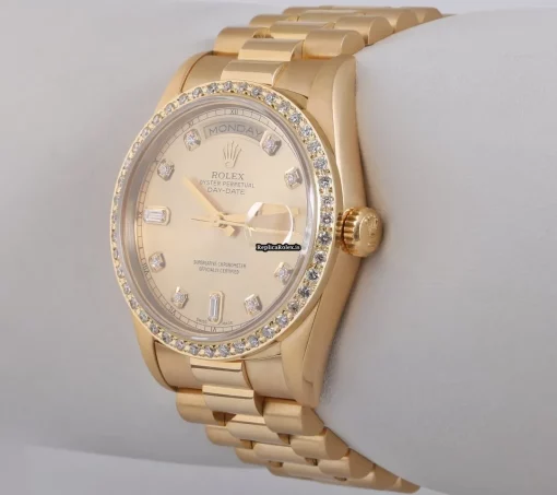 Discount Fake Rolex Day-date 36 18238 Automatic Movement 36mm Yellow Gold Case Mens/unisex Watch - Image 2
