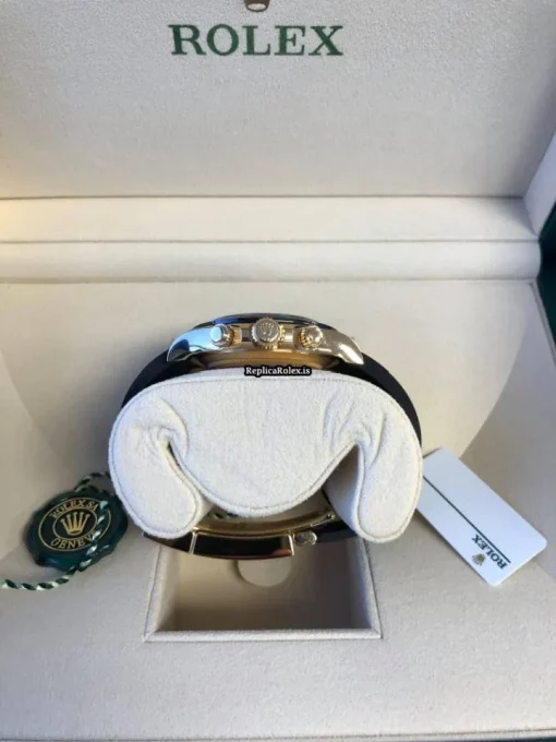 Excellent Replica Rolex Daytona 116518ln Caliber 4130 Automatic Movement 40mm Yellow Gold Case Mens/unisex Watch - Image 3