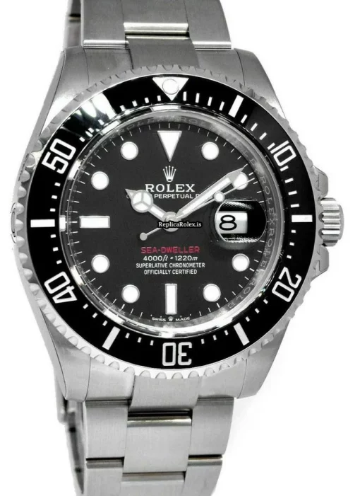 Reliable Replica Rolex Sea-dweller 126600 Automatic Movement 43mm Steel Case Watch
