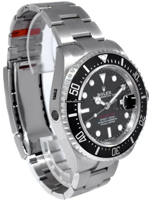 Reliable Replica Rolex Sea-dweller 126600 Automatic Movement 43mm Steel Case Watch - Image 4