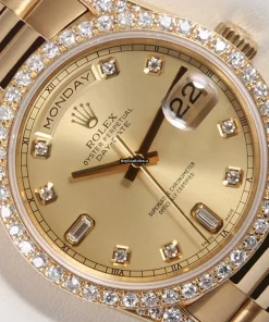 Terrific Copy Rolex Day-date 36 18238 Automatic Movement 36mm Yellow Gold Case Mens/unisex Watch