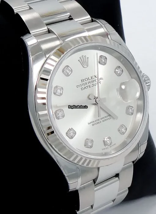 Lovely Fake Rolex Datejust 116234 Automatic Movement 36mm Steel Case Watch