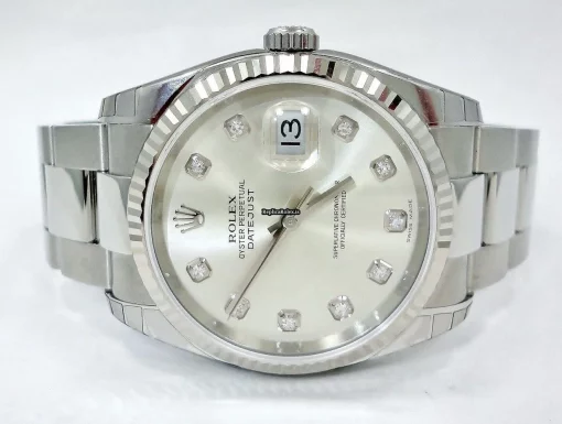 Lovely Fake Rolex Datejust 116234 Automatic Movement 36mm Steel Case Watch - Image 4