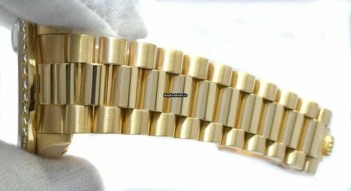 High Quality Fake Rolex Lady-datejust 68278 Automatic Movement 31mm Yellow Gold Case Womens Watch - Image 6